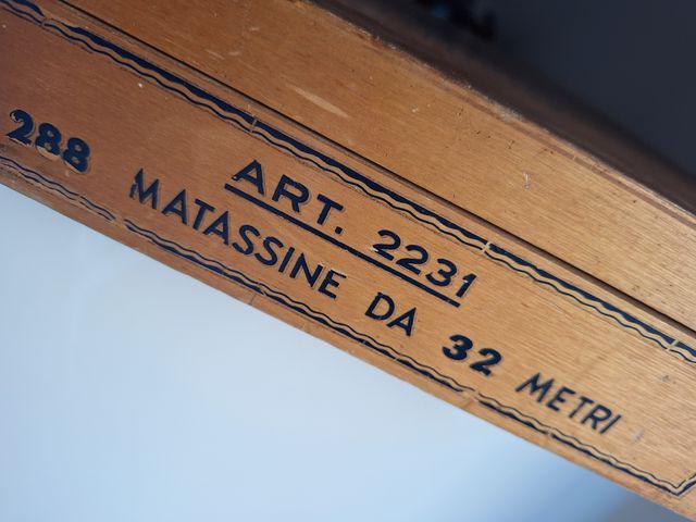 VINTAGE anni 80 - Espositore filati Ancora