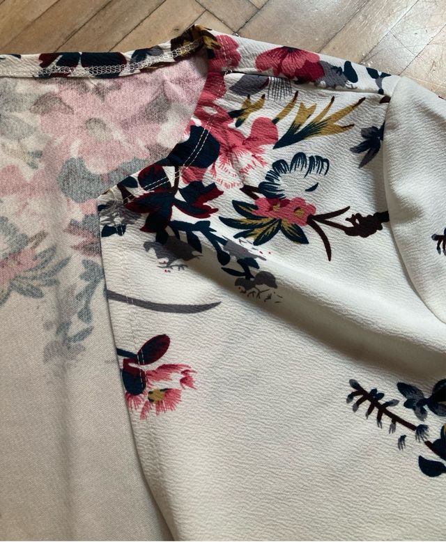 Chaqueta floral mujer verano