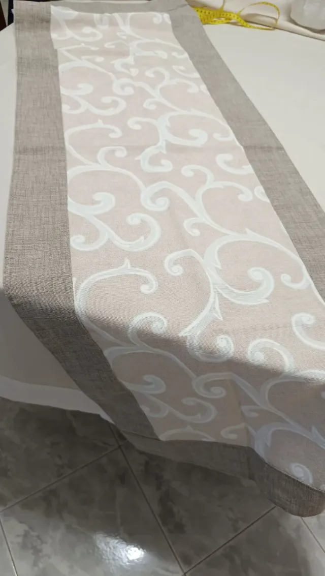 Runner beige 130x41 cm