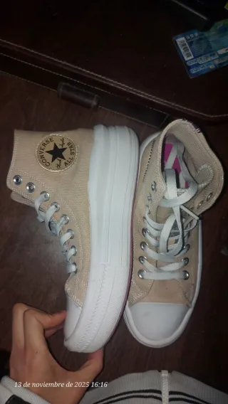 Converse All Star Beige Talla 37