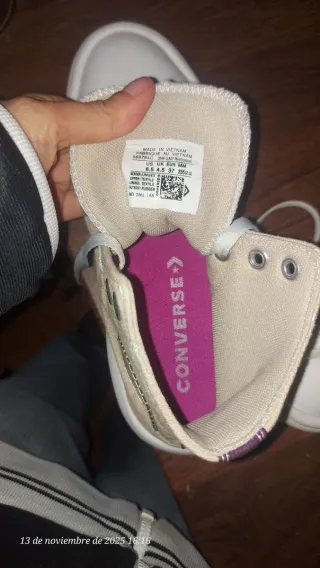 Converse All Star Beige Talla 37