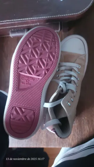 Converse All Star Beige Talla 37