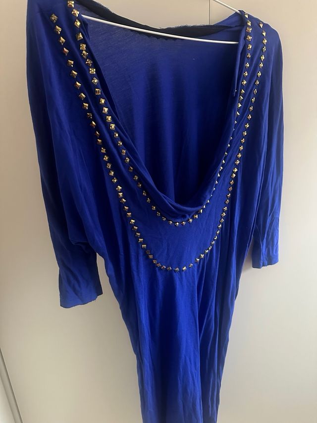 Vestido midi vintage Miguel Palacios para Hoss