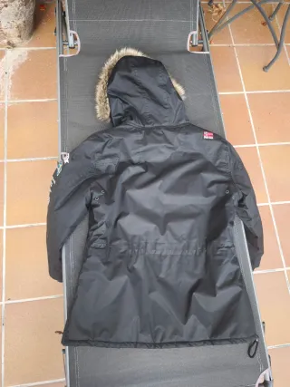 Chaqueta Geographical Norway Negra Mujer