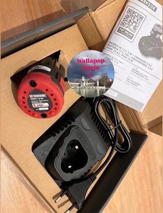 Bateria 12V y cargador 2.4A Parkside