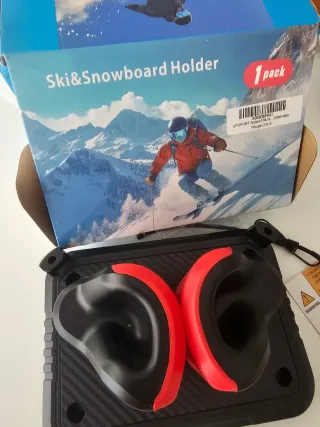 Soporte para esquís de pared