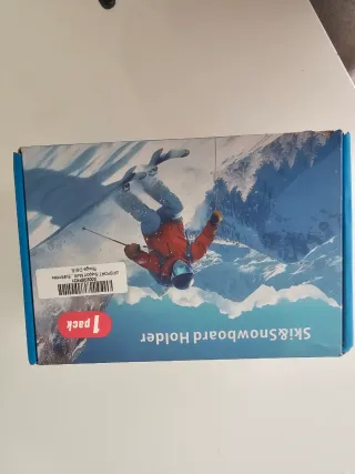 Soporte para esquís de pared