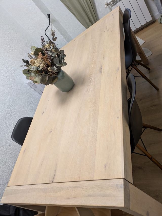 Mesa extensible grande de Westwing — hasta 15 pers