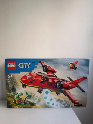 Lego City 60413 Avión Rescate Bomberos