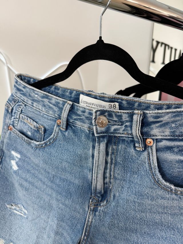 Shorts vaqueros Stradivarius Talla S/36