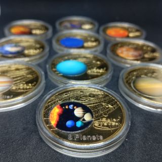 SISTEMA SOLAR COLECCIÓN 10 MONEDAS