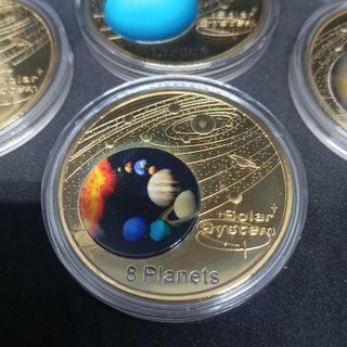 SISTEMA SOLAR COLECCIÓN 10 MONEDAS