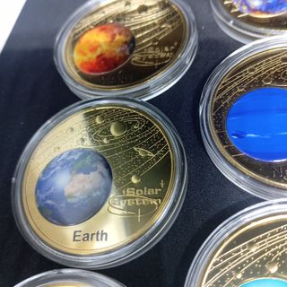 SISTEMA SOLAR COLECCIÓN 10 MONEDAS