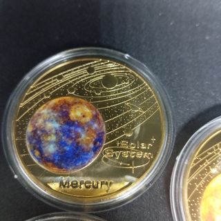 SISTEMA SOLAR COLECCIÓN 10 MONEDAS