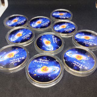 SISTEMA SOLAR COLECCIÓN 10 MONEDAS