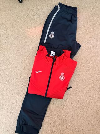 Chándal RCDE Joma Azul y Rojo
