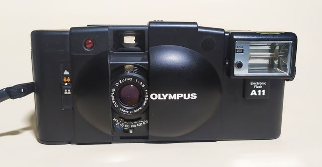 Olympus XA2 Cámara Telemétrica Negra
