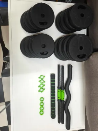 Set de discos para pesas – 30 kg en total