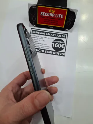 Samsung Galaxy A34 5G 128GB Negro