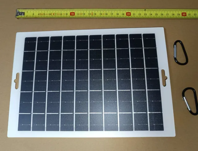 Panel Solar Portátil USB Exterior