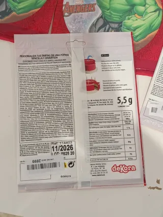 Decoración Tarta Hulk Avengers Dekora