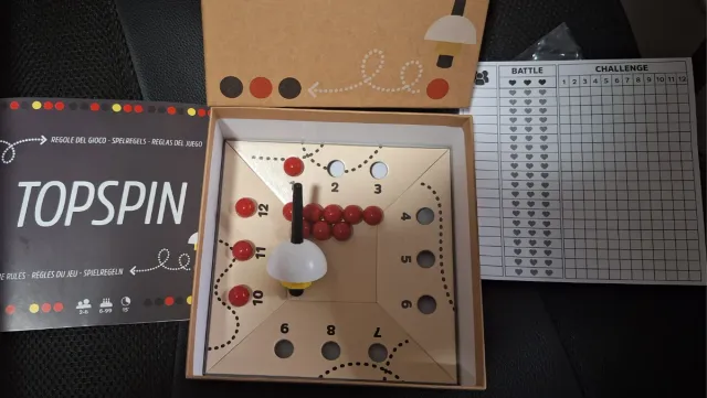 Juego de mesa Topspin