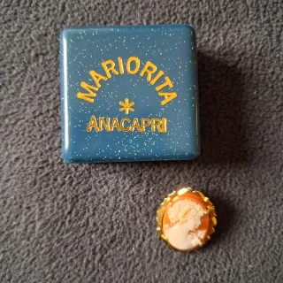 Ciondolo/spilla cammeo argento 925