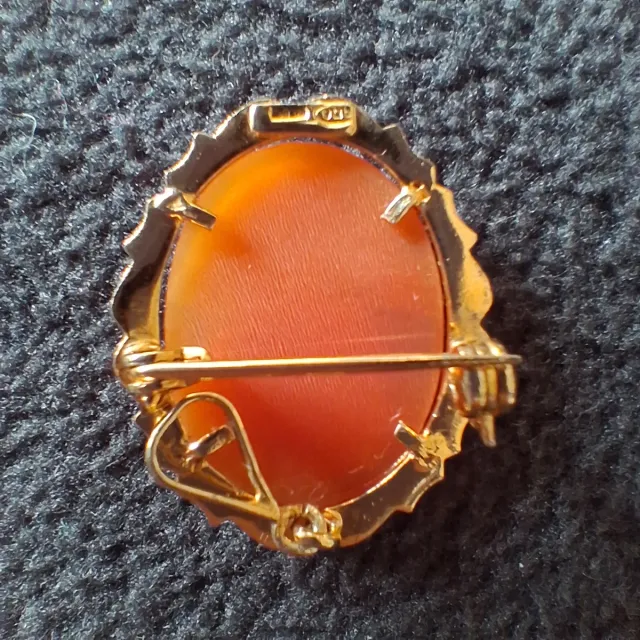 Ciondolo/spilla cammeo argento 925