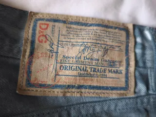 Vaqueros D&G Hombre Azules