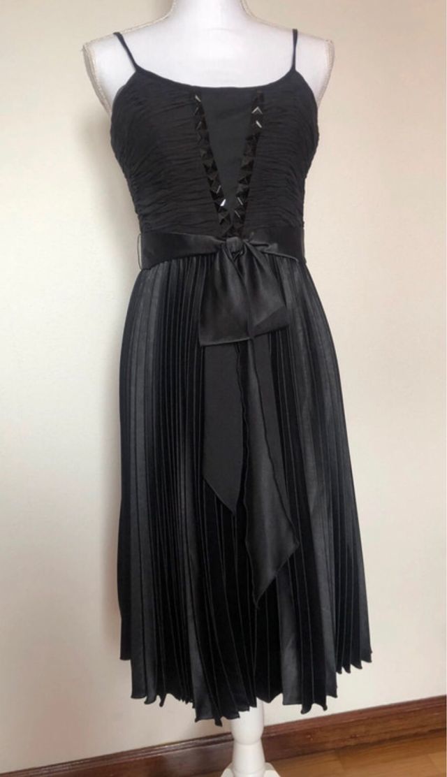 Vestido fiesta Jota + Ge Talla 44 Negro