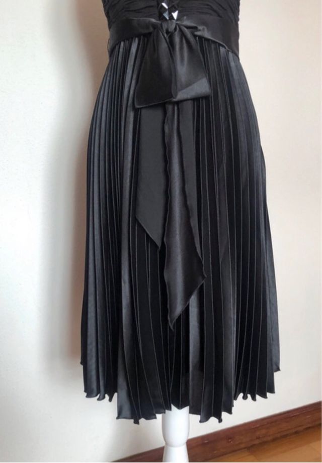 Vestido fiesta Jota + Ge Talla 44 Negro