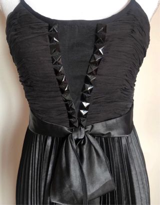 Vestido fiesta Jota + Ge Talla 44 Negro