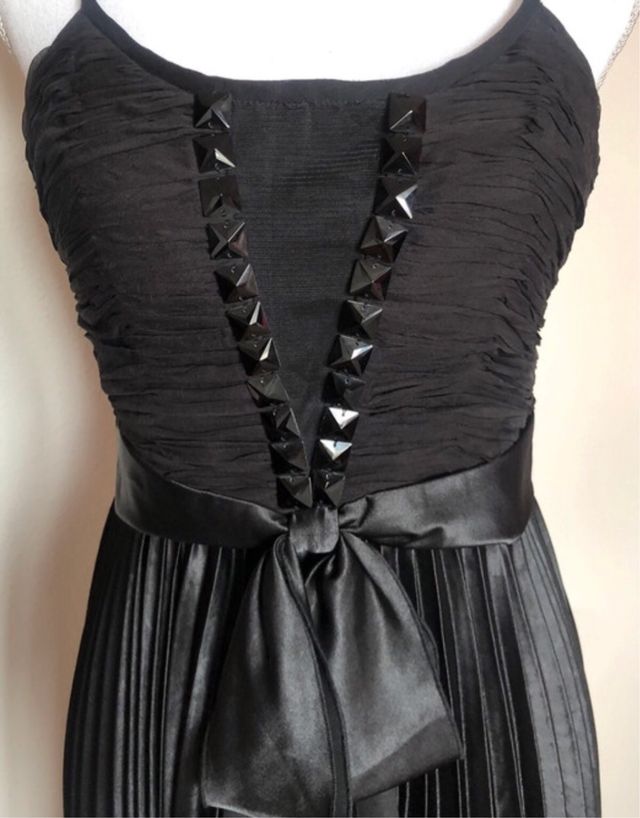 Vestido fiesta Jota + Ge Talla 44 Negro