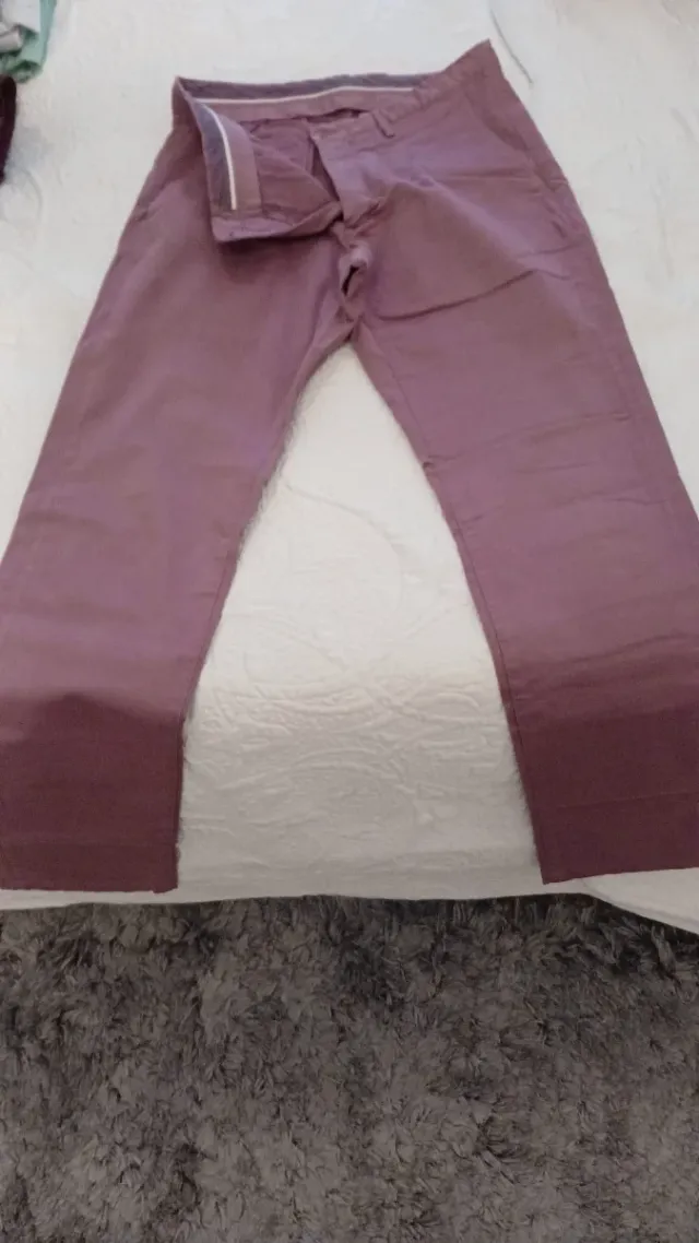 Pantalón Massimo Dutti Slim Fit Talla 40
