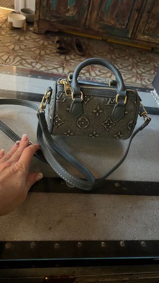 Bolso Mini Speedy Vaquero Louis Vuitton