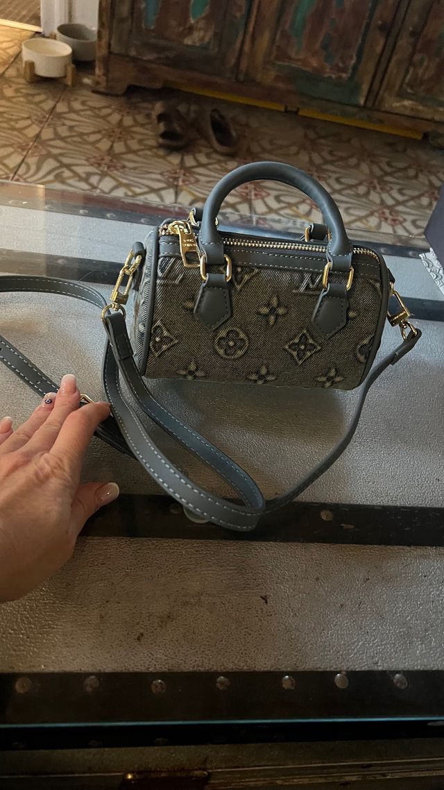 Bolso Mini Speedy Vaquero Louis Vuitton
