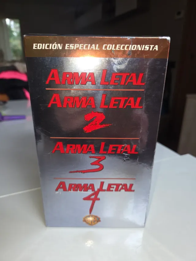 Pack Arma Letal VHS Edición Coleccionista