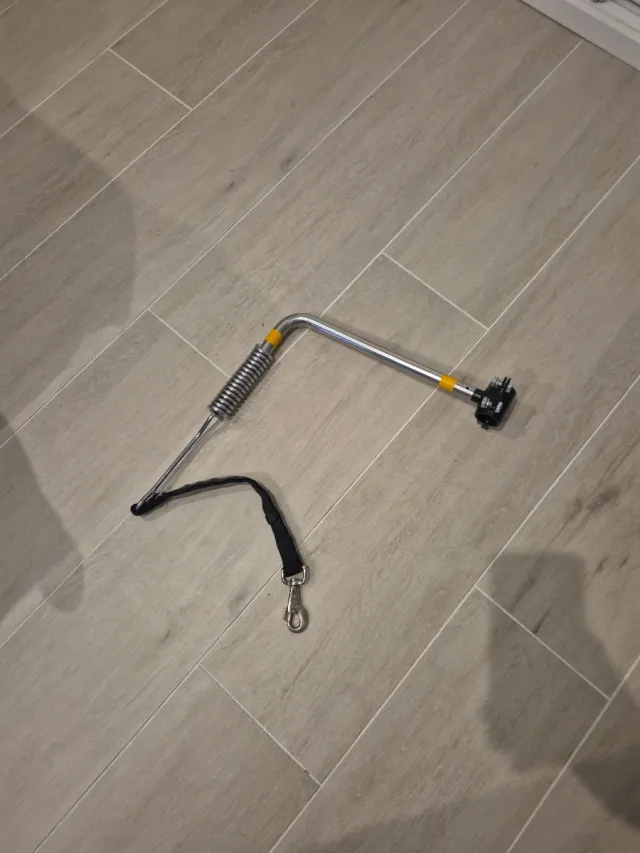 Soporte paseo perro manillar