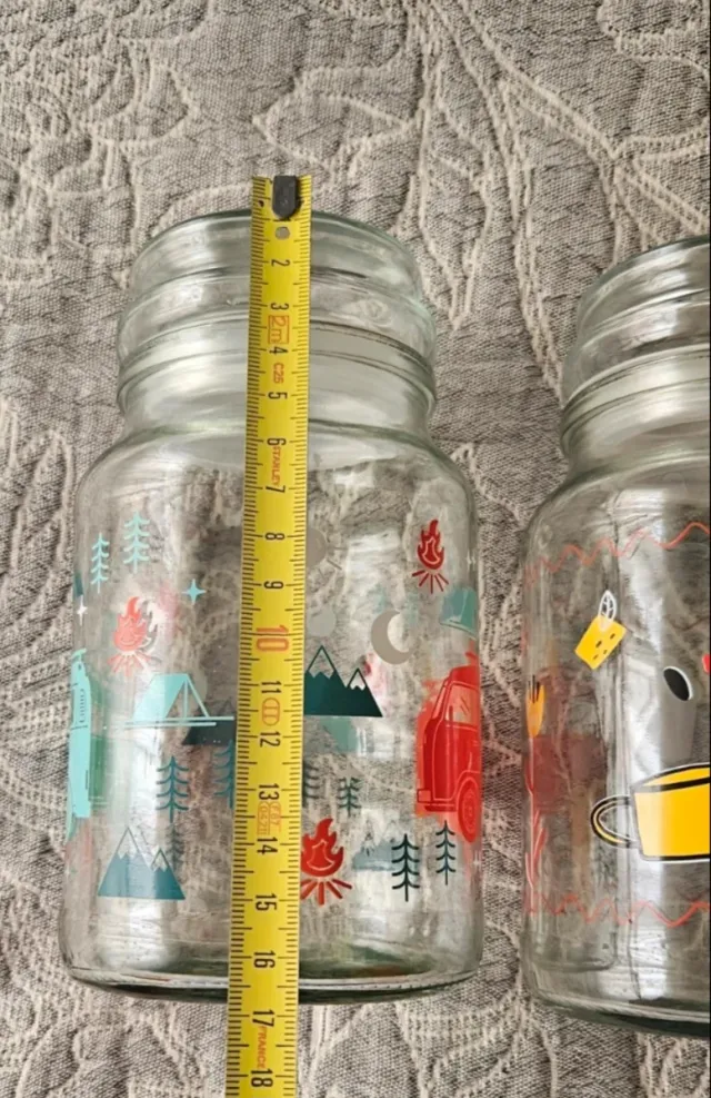 2 Tarros Organizadores Decorados