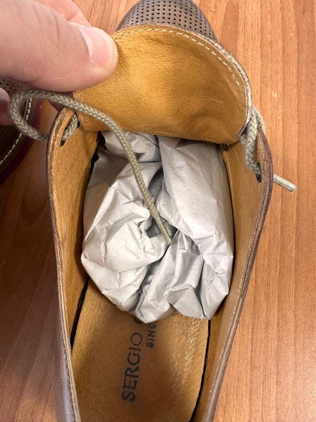 Scarpe Sergio Cippitelli camoscio marrone Tg 45