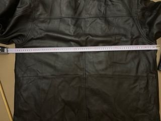 Chaqueta de Piel Negra Talla XXL