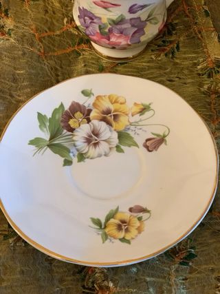 Lote de 3 tazas de porcelana fina Springfield