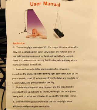 Sistema de Luz Terapêutica LED Vermelho