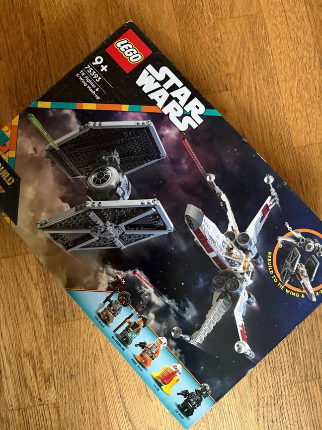 LEGO Star Wars 75393 TIE Fighter & X-Wing NUEVO