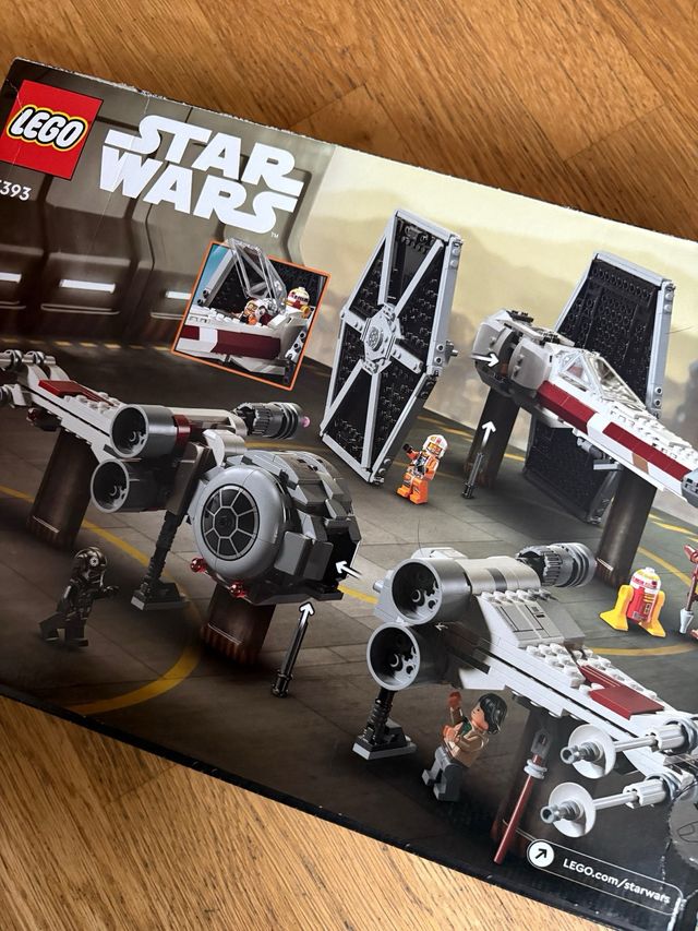 LEGO Star Wars 75393 TIE Fighter & X-Wing NUEVO
