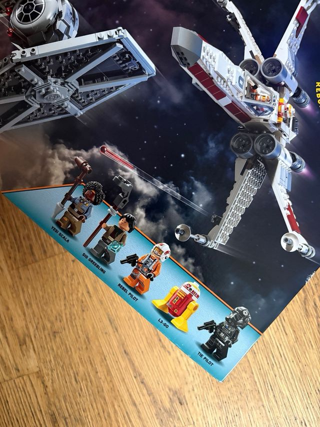 LEGO Star Wars 75393 TIE Fighter & X-Wing NUEVO