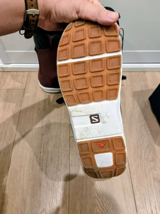 Botas de Snowboard Launch Burdeos Marca salomon