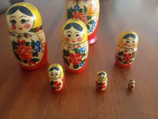 Muñecas Matrioskas Rusas