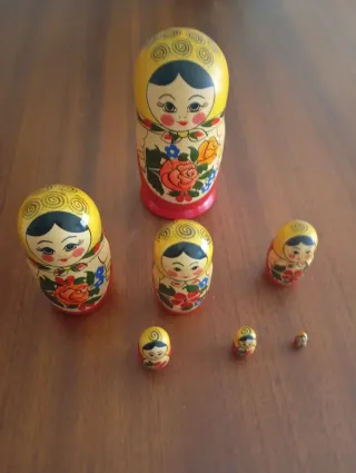 Muñecas Matrioskas Rusas