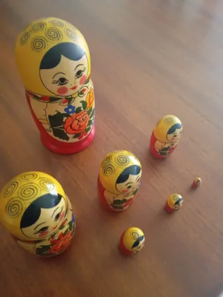 Muñecas Matrioskas Rusas
